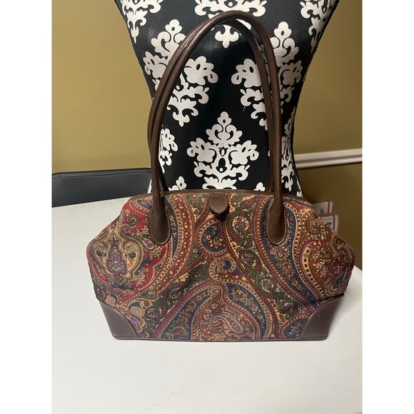 St. John’s Bay Vintage Paisley Hand Bag - Picture 1 of 12
